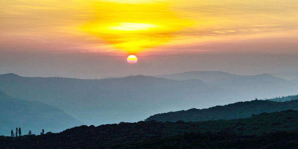 Mahabaleshwar, the perfect destination for  sunrise