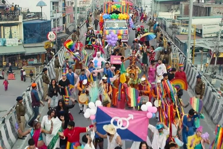 Pride March in badhaai do