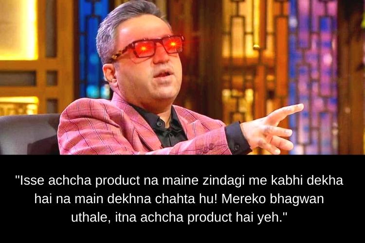 Meanwhile, Ashneer Grover in a parallel universe: The Sharks From Shark Tank India