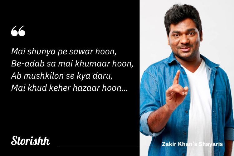 Zakir Khan Shayaris