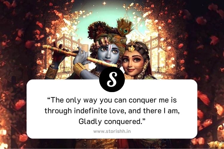 Radha Krishna quotes in English